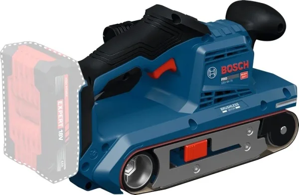 Bosch levigatrice a nastro 18 v brushless senza batterie gbs18v-75 pro cod. 06012c2000 - dettaglio 2
