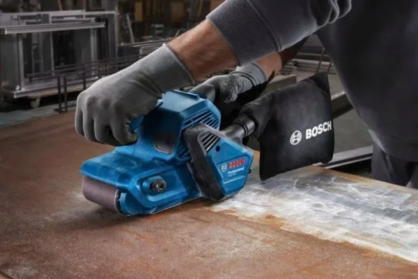 Bosch levigatrice a nastro a corrente 850 w gbs 750 pro cod. 06012c1020 - dettaglio 4