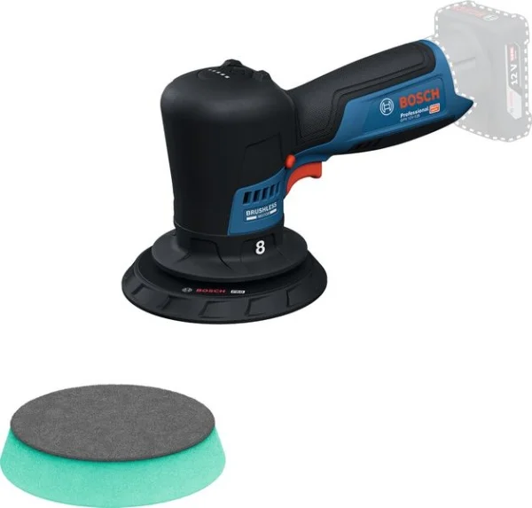 Bosch lucidatrice 125 mm 12 v brushless senza batterie gpx 12v-125 pro cod. 06019l4101 - dettaglio 1