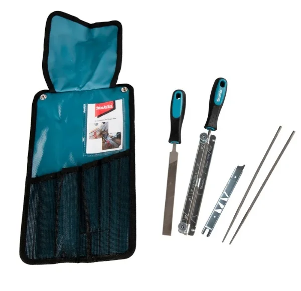 Makita Set affilatura catena 8 Pz.