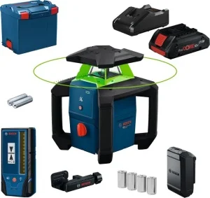 Bosch livella laser verde 18 v a batteria pro grl18v-3-31g cod. 0601061g00 - dettaglio 1