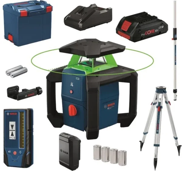 Bosch livella laser 18 v a batteria pro grl18v-3-31g cod. 0615a500dg - dettaglio 1