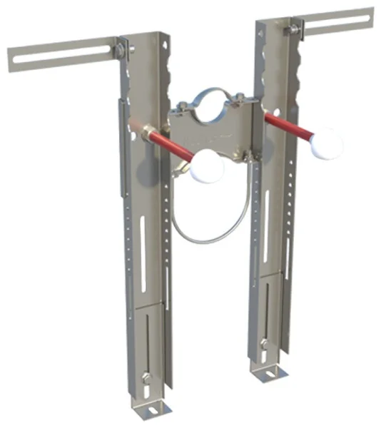 Fischer staffa di fissaggio per sanitari sospesi premium cod. 042898 - dettaglio 1