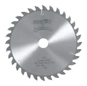 Mafell lama da taglio hm 168 mm per legno 092480 - dettaglio 1