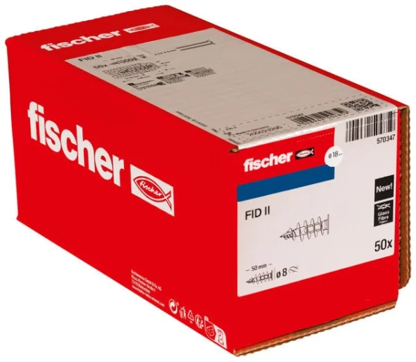 Fischer tassello isolante 50 mm fid ii cod. 570347 - dettaglio 3