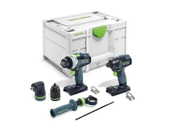 Festool TID 18 Basic-Set TPC 18/4 Set di avvitatori 18 V senza batterie 578833