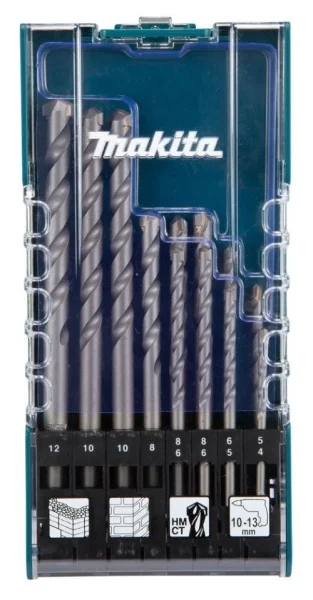 Makita set punte per muratura 12 pz. d-77126 - dettaglio 1