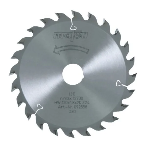 Mafell lama da taglio hm 120 mm per legno 092558 - dettaglio 1