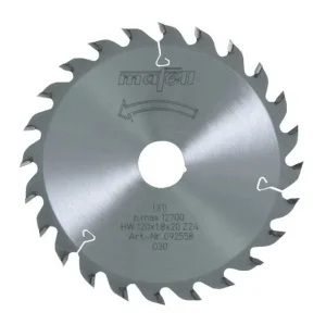 Mafell lama da taglio hm 120 mm per legno 092558 - dettaglio 1