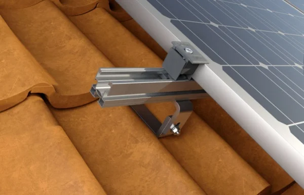 Fischer gancio in alluminio per installazione impianti fotovoltaici rh h cod. 571749 - dettaglio 2
