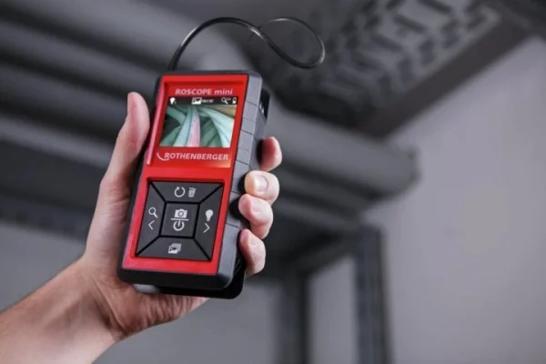 Rothenberger roscope mini videocamera per ispezione 8,5 mm a batteria 1000002268 - dettaglio 8