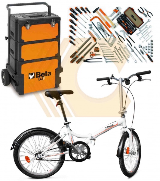 Bicicletta pieghevole Beta | Ferramenta Carozzi S.R.L.