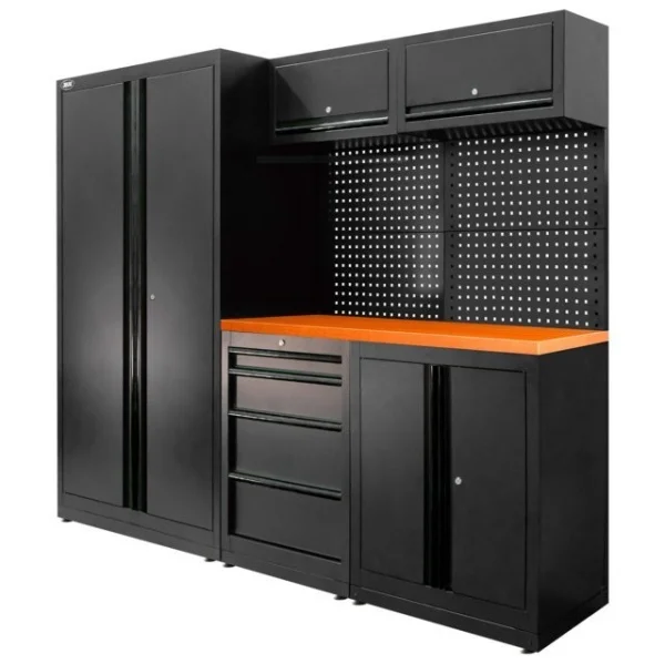 Jbm composizione arredo officina con piano mdf serie579 - dettaglio 5