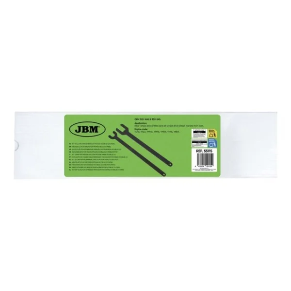 Jbm set chiavi per frizione viscosa motore diesel ecoblue 2.0 55115 - dettaglio 3