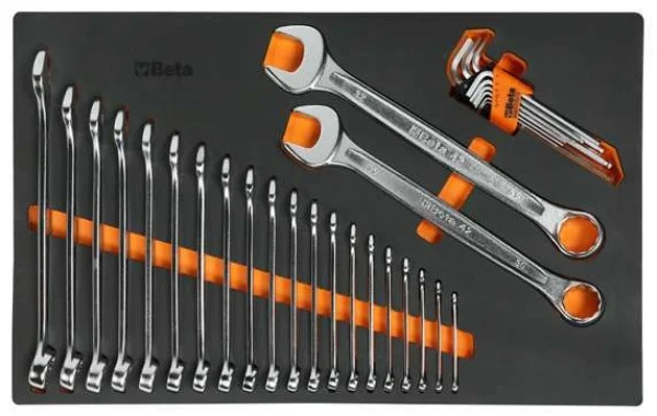 Beta Cassettiera mobile porta attrezzi 7 cassetti con assortimento 288 Pz. 3900 RSC39/7-A VI cod. 039000707 - 039000707