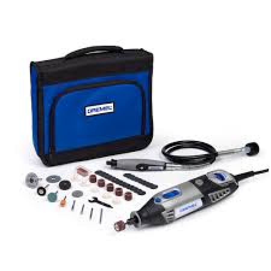 Disegno kit utensile multifunzione Dremel 3000-3/105 con 105 accessori