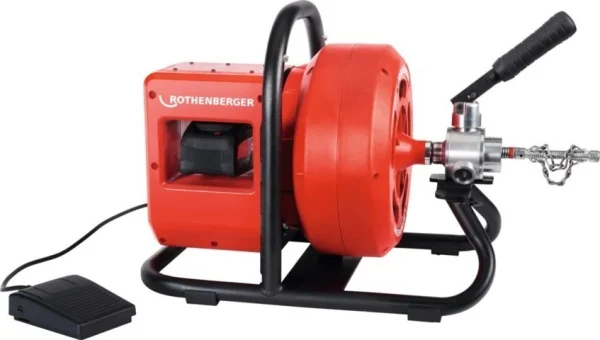 Rothenberger rodrum varioclean set disotturatrice a tamburo brushless a batteria cas 1000003348 - dettaglio 1