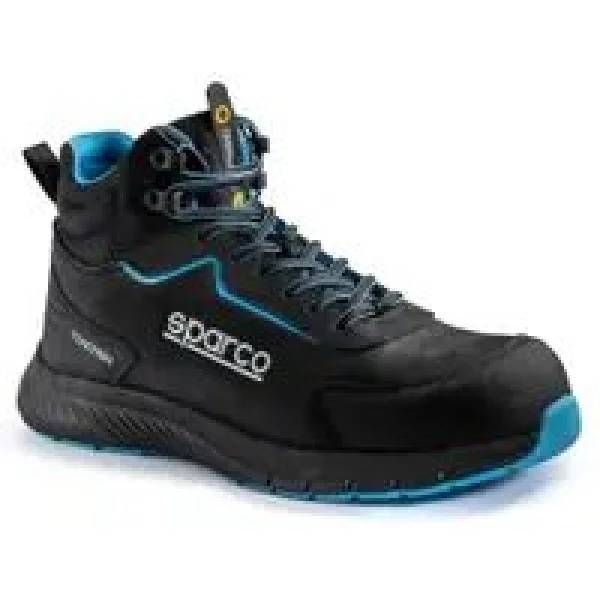 Sparco kamui scarpe antinfortunistiche alte esd s3s sr fo hro sc btb0111b0k30 - dettaglio 1