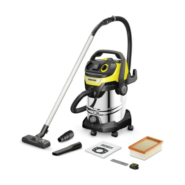 Karcher bidone aspiratutto in acciaio inox 1400 w wd 7 control p s cod. 1.628-385.0 - dettaglio 1
