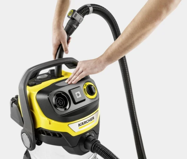 Karcher bidone aspiratutto in acciaio inox 1400 w wd 7 control p s cod. 1.628-385.0 - dettaglio 3