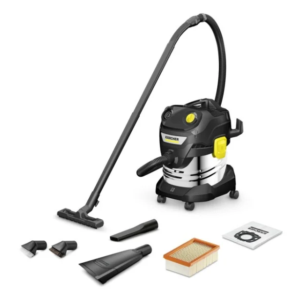 Karcher aspira solidi e liquidi in acciaio inox 1100 w wd 4 s eco!power cod. 1.628-262.0 - dettaglio 1