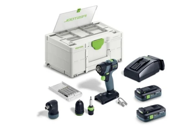 Festool txs 18 tbx 4,0 i-set trapano avvitatore brushless 18 v a batteria 579350 - dettaglio 1