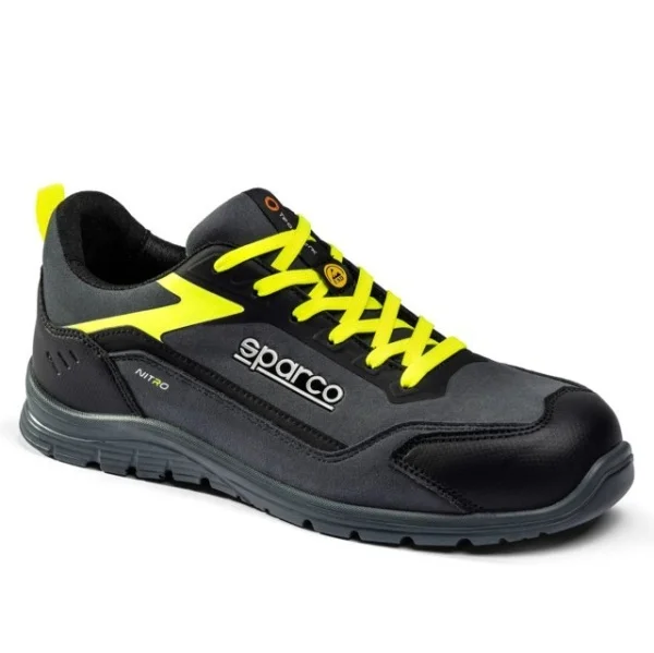 Sparco kalle scarpe antinfortunistiche basse esd s3s sr fo sc btb0044b0k04 - dettaglio 1