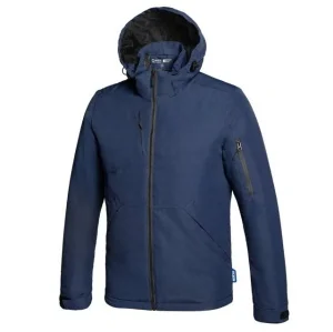 Sparco giacca invernale blu con cappuccio staccabile nebo btj0028b0 - dettaglio 1