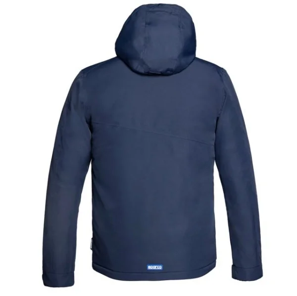 Sparco giacca invernale blu con cappuccio staccabile nebo btj0028b0 - dettaglio 2
