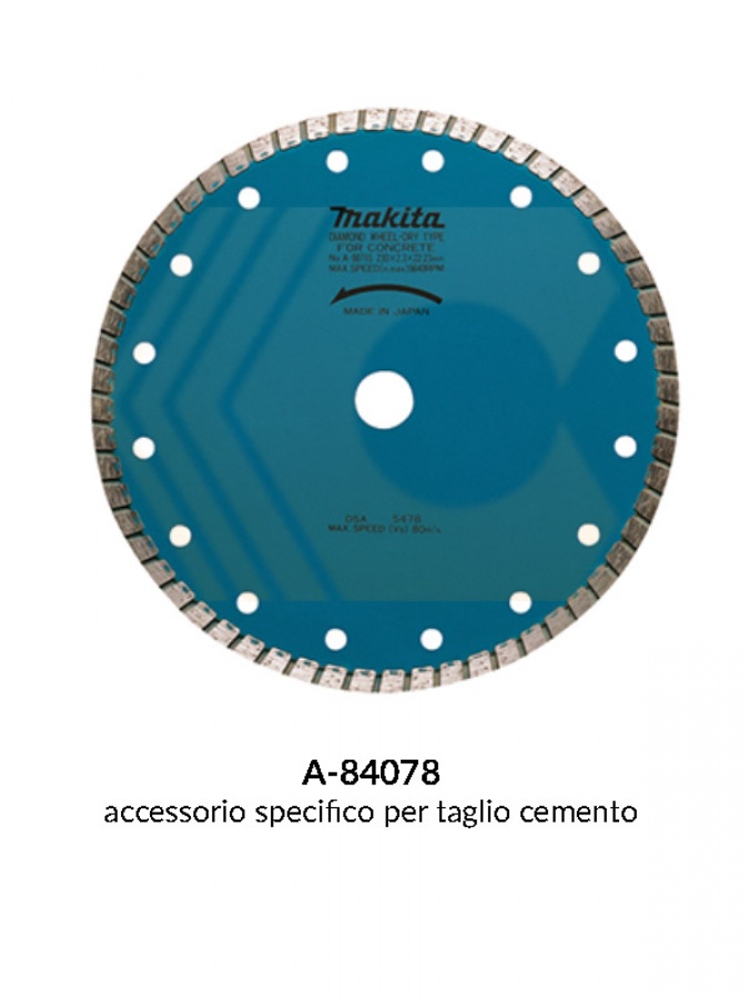 Disegno 3 disco diamantato con corona continua