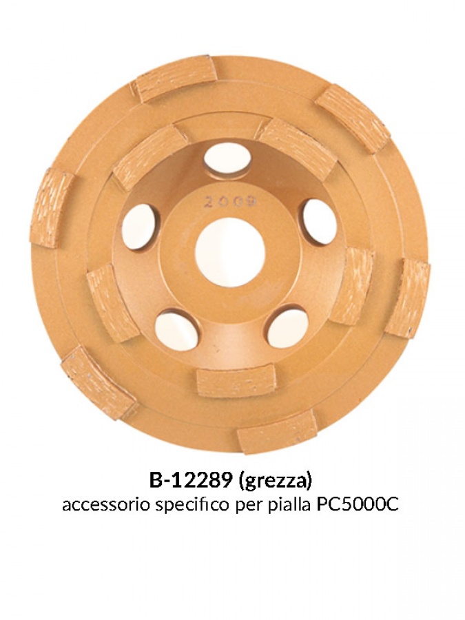 Disegno 5 disco diamantato con corona continua per pialla e sega da banco