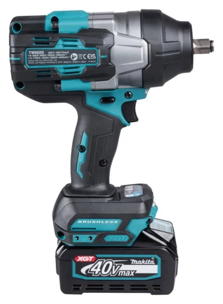 Makita avvitatore a impulsi xgt brushless 40 v a batteria tw002gu201 - dettaglio 5