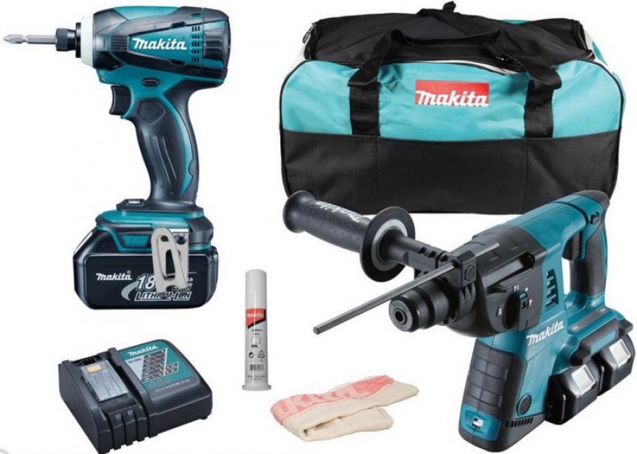 Kit tassellatore + avvitatore Makita DLX2071M