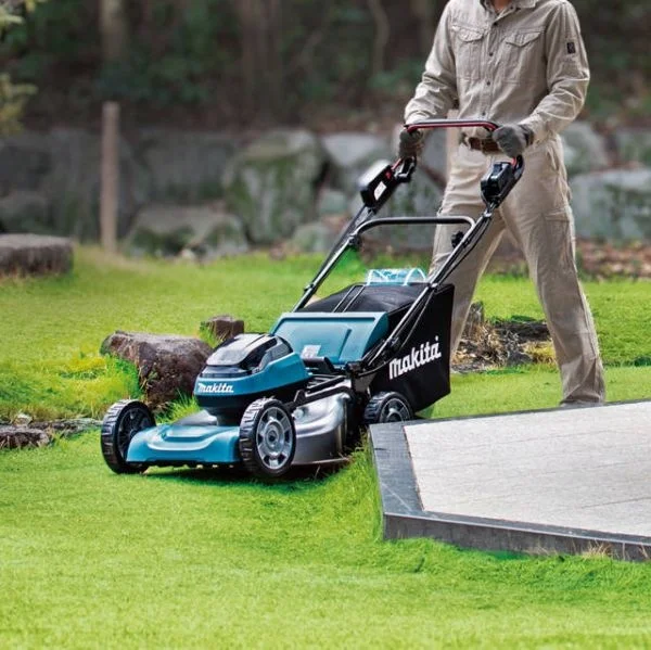 Makita rasaerba semovente lxt brushless 2x18 v senza batterie dlm540z - dettaglio 2