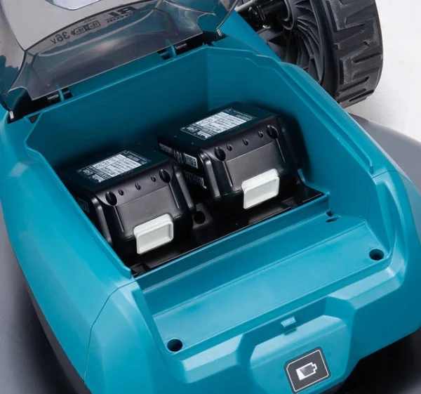 Makita rasaerba semovente lxt brushless 2x18 v senza batterie dlm540z - dettaglio 7