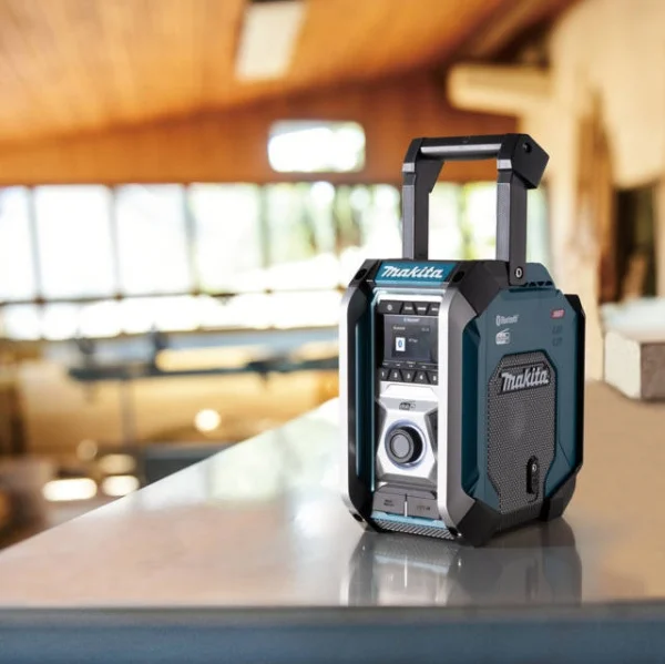 Makita radio da cantiere bluetooth xgt/lxt/cxt senza batterie mr007gz - dettaglio 2