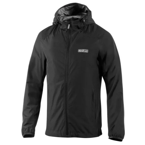 Sparco giacca antipioggia e antivento nero bmj0029b0 - dettaglio 1