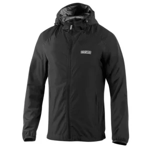 Sparco giacca antipioggia e antivento nero bmj0029b0 - dettaglio 1