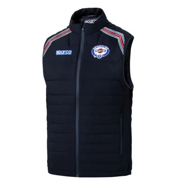 Sparco gilet my2024 blu frame 013050mr - dettaglio 1
