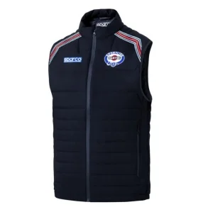 Sparco gilet my2024 blu frame 013050mr - dettaglio 1