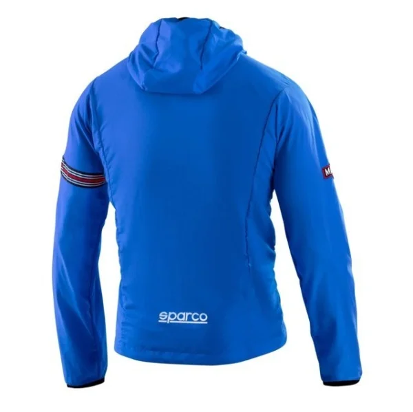 Sparco giacca antivento azzurro 02405mr - dettaglio 2