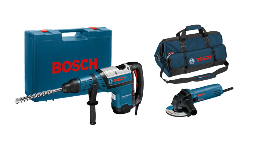 Kit Bosch GBH 8-45 D + GWS 850 C