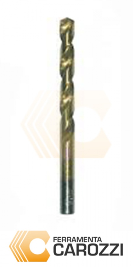 immagine Punta elicoidale cilindrica HSS TITANIO DIN 338 - 5pz