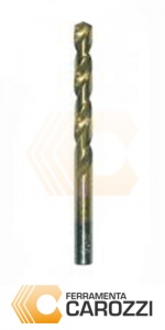 immagine Punta elicoidale cilindrica HSS TITANIO DIN 338 - 5pz