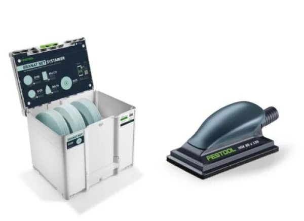 Festool d225 gr net hsk-a sys-p set levigatrice orbitale con abrasivi 579369 - dettaglio 1