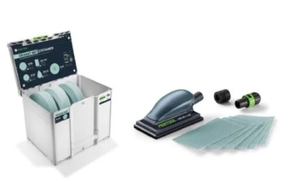 Festool d225 gr net hsk-a sys-p set levigatrice orbitale con abrasivi 579369 - dettaglio 2