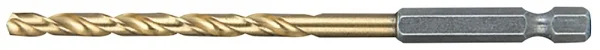 Makita Punta attacco rapido 1/4" HSS al titanio per metallo