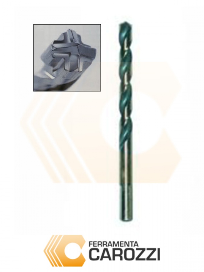 310 x 14 mm Punta da trapano per pietra 4 taglienti SDS PLUS