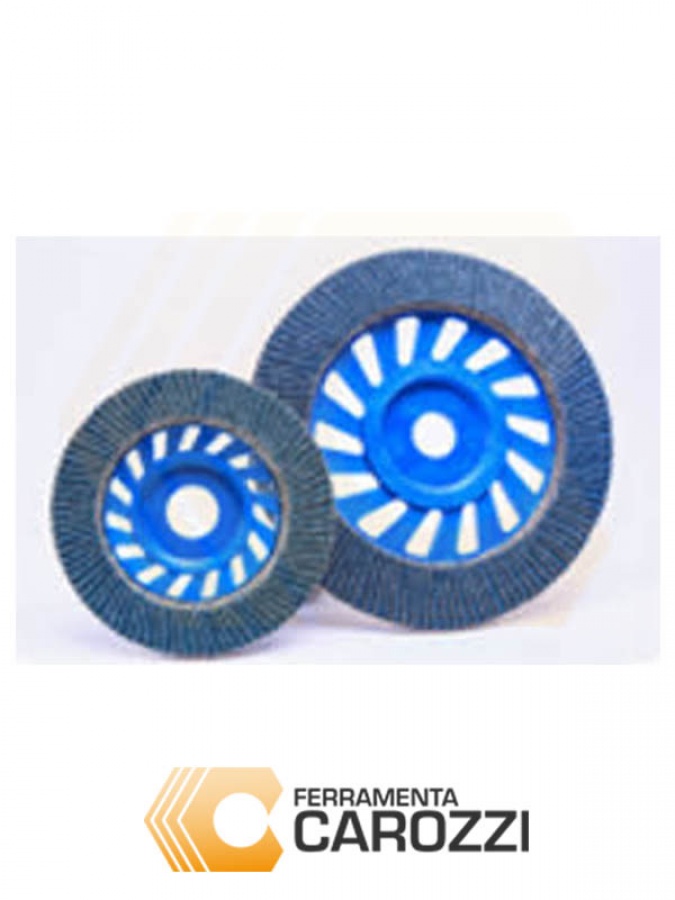 immagini Disco lamellare allo zirconio 115 mm serie Eolo -5pz