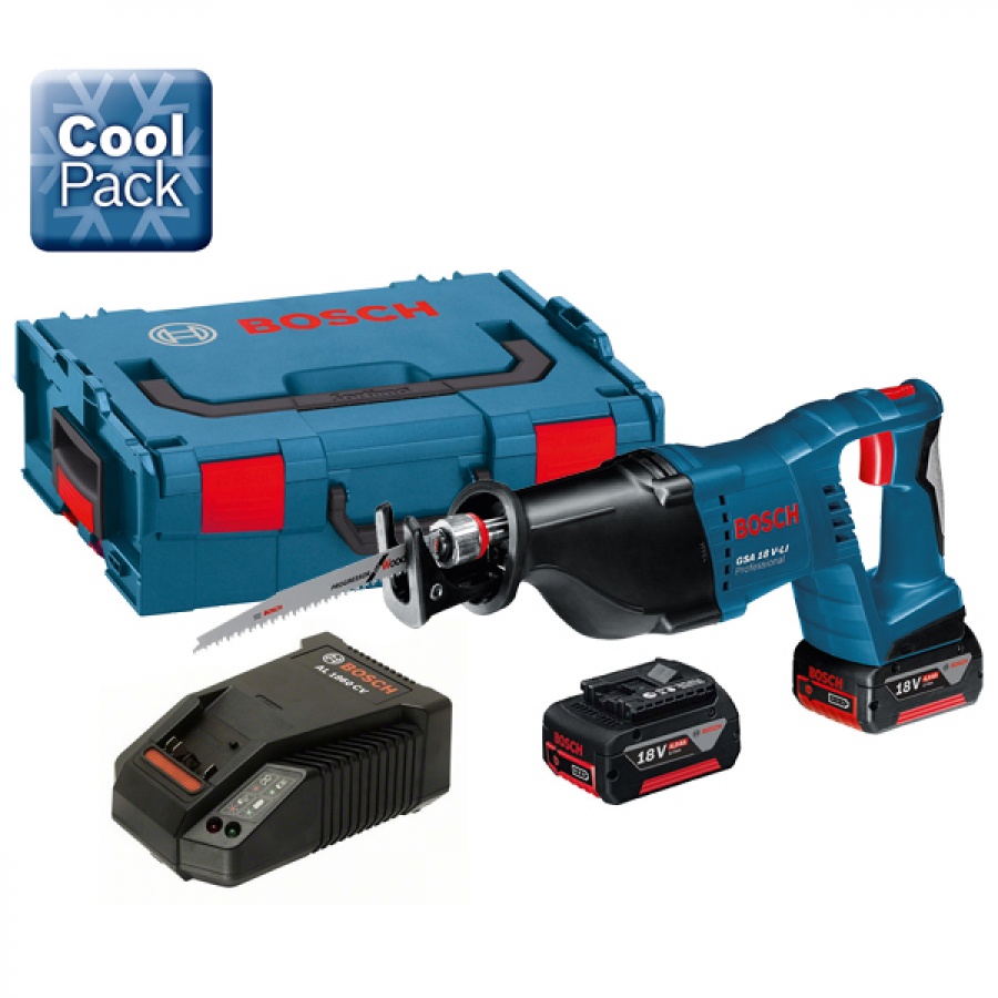 Seghetto diritto Bosch GSA 18 V-LI Professional con batterie